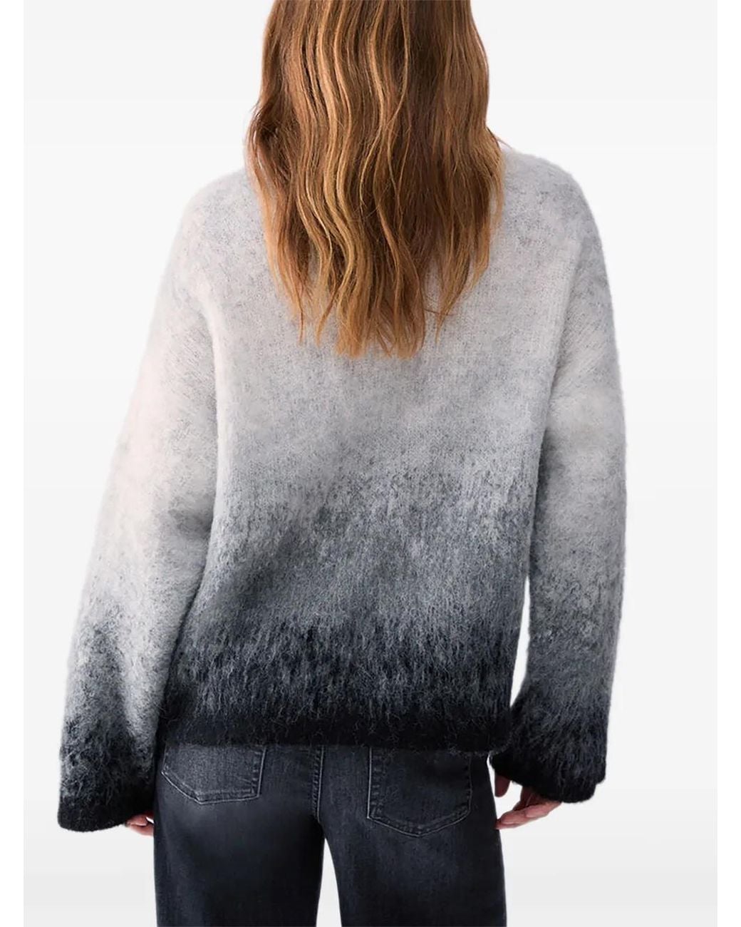 Liu Jo Gray Cotton Sweater