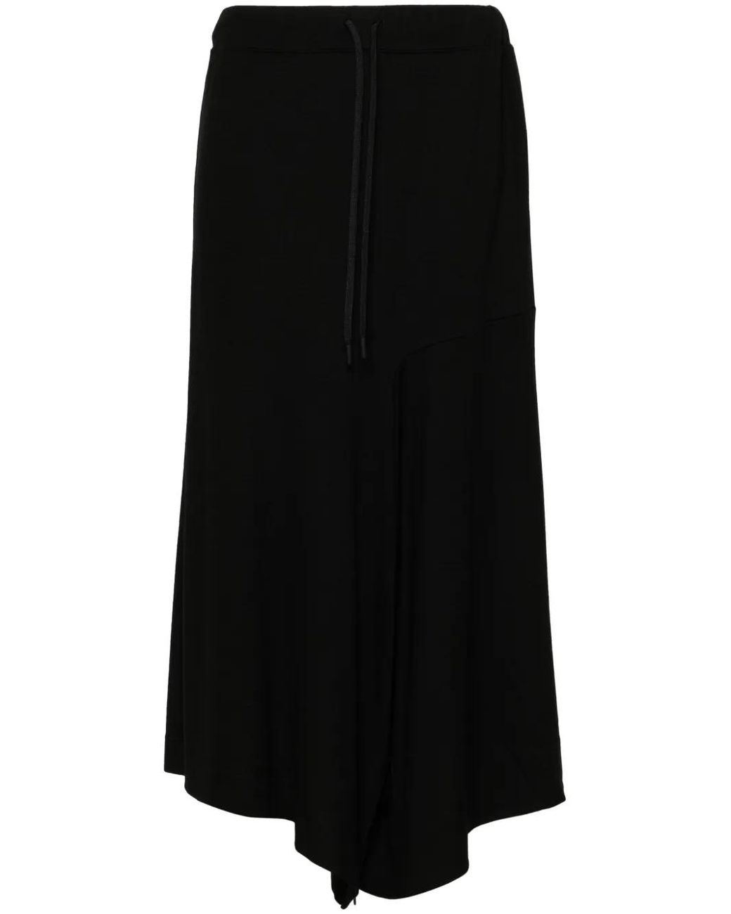 Yohji Yamamoto Black Zip-Detail Shorts