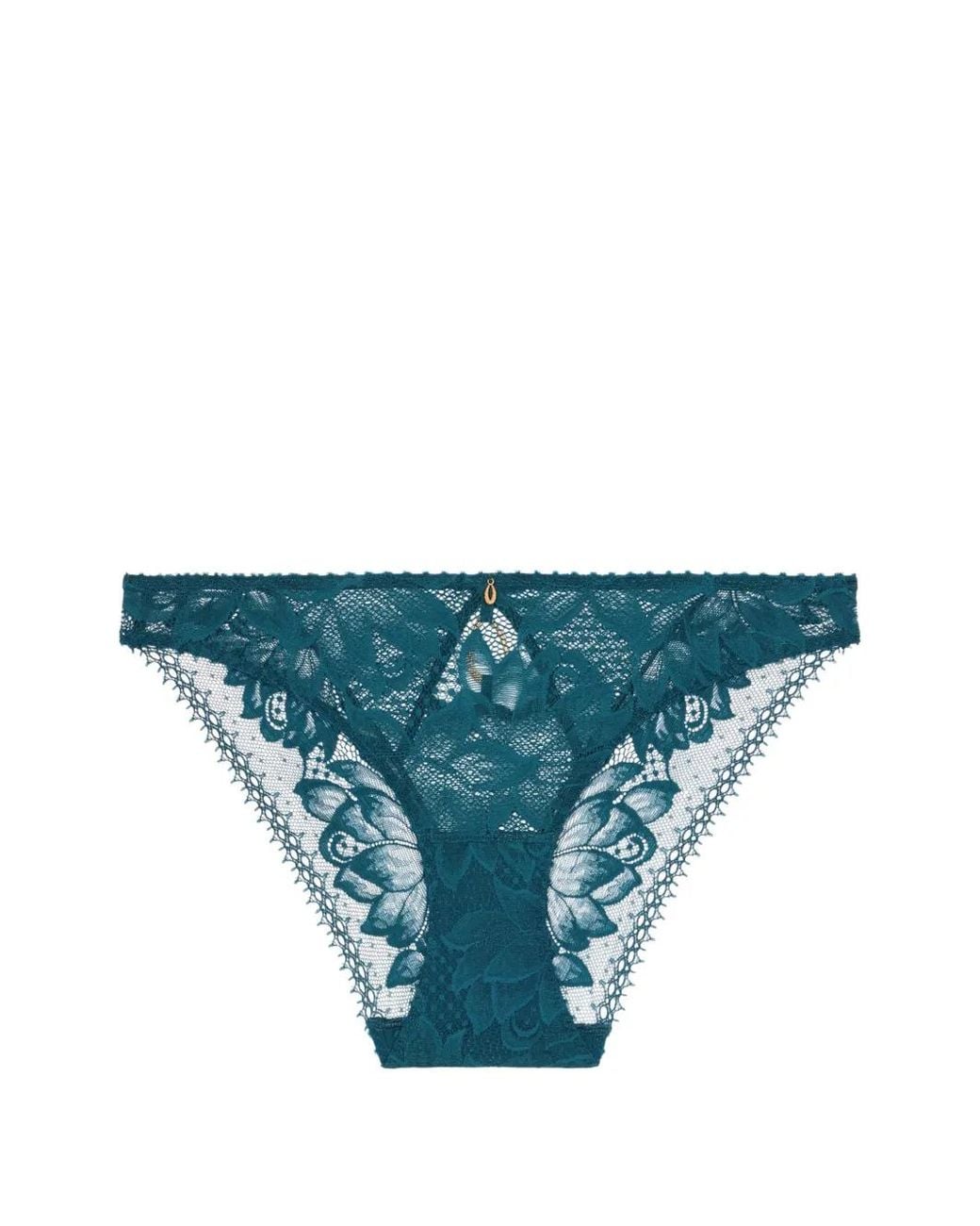 Aubade Blue Flawless Love Lace Briefs