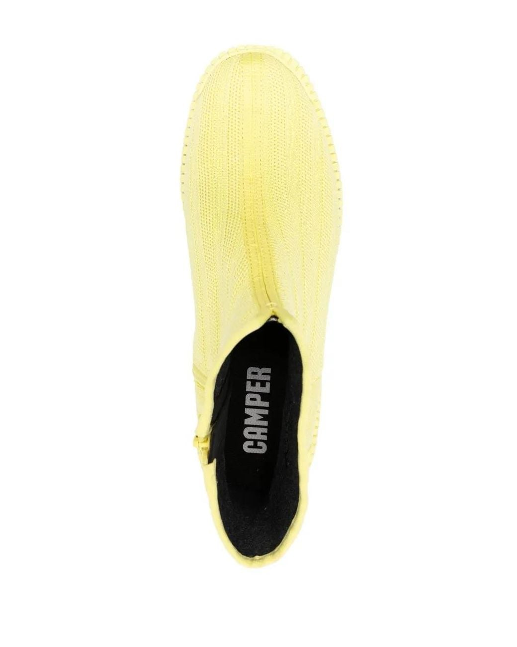 Camper Yellow Gerippte Stiefeletten