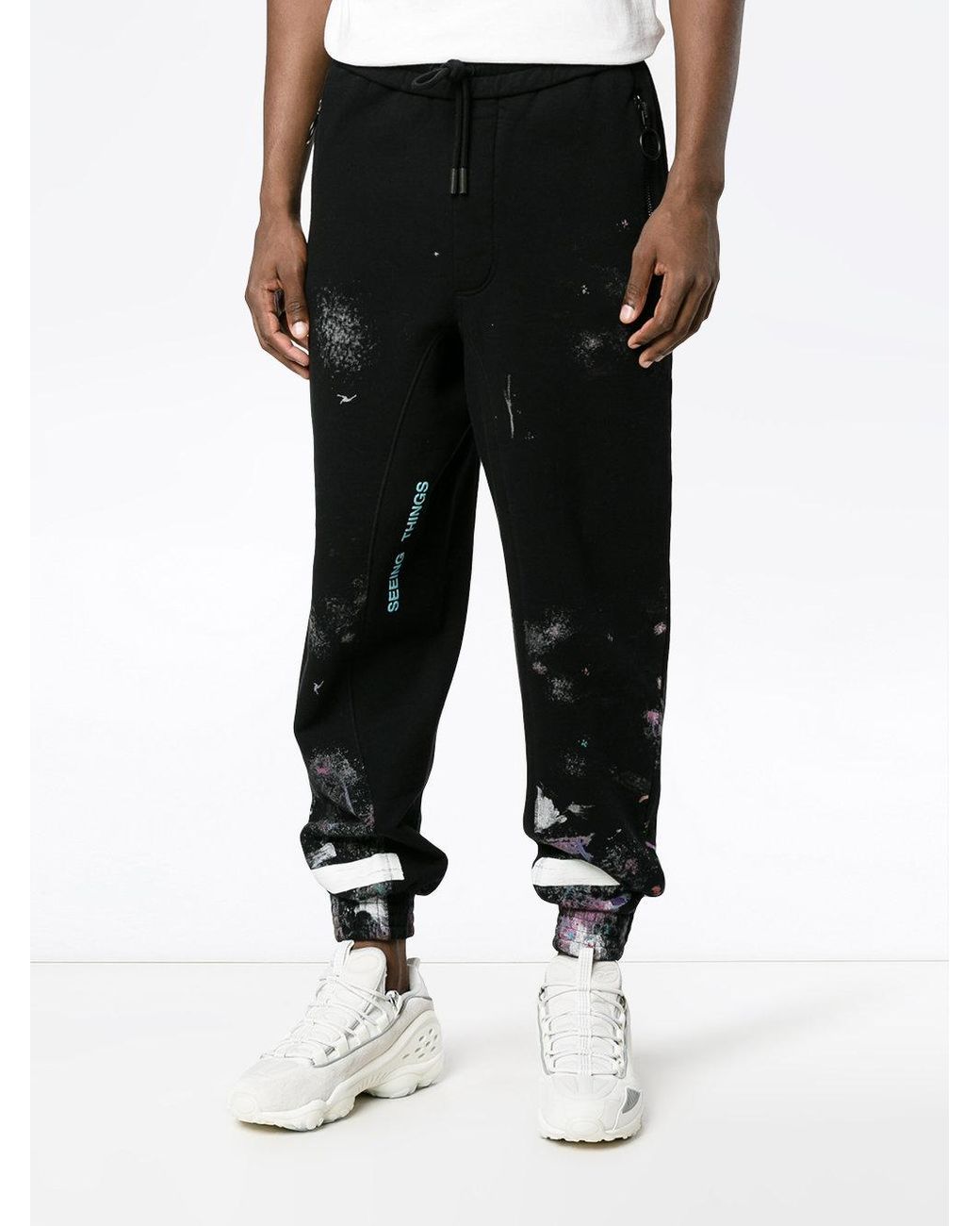 Off white galaxy sweatpants hotsell