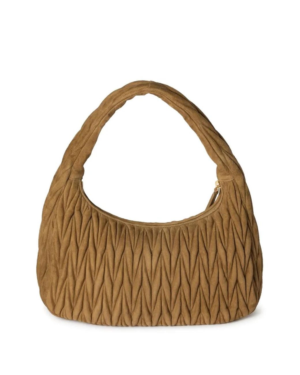 Miu Miu Brown Wander Shoulder Bag