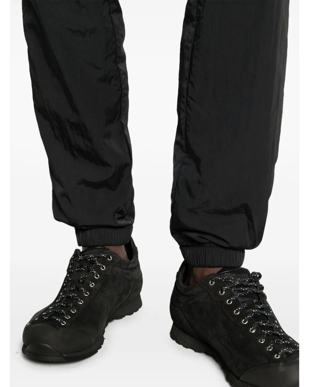 CIARAN Black Elasticated Trousers for men