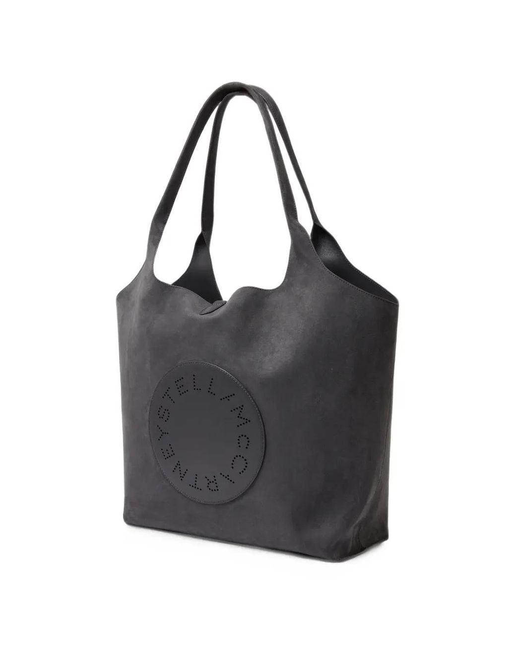 Stella McCartney Black Logo Reversible Tote Bag