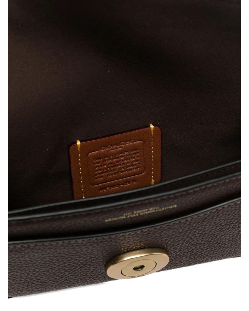 COACH Brown Tabby Chain Crossbody Bag 19