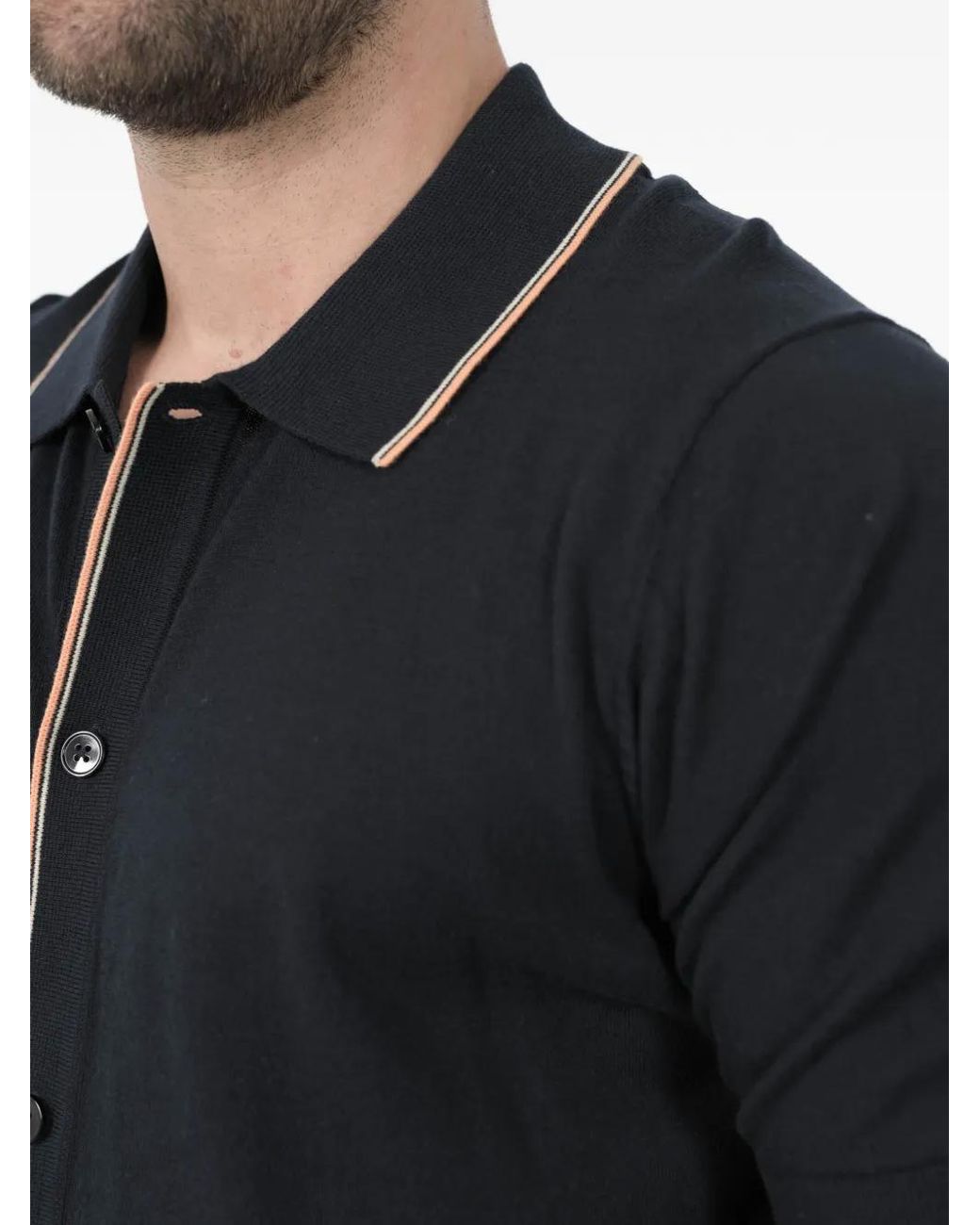 Camicia Nolan di NN07 in Black da Uomo