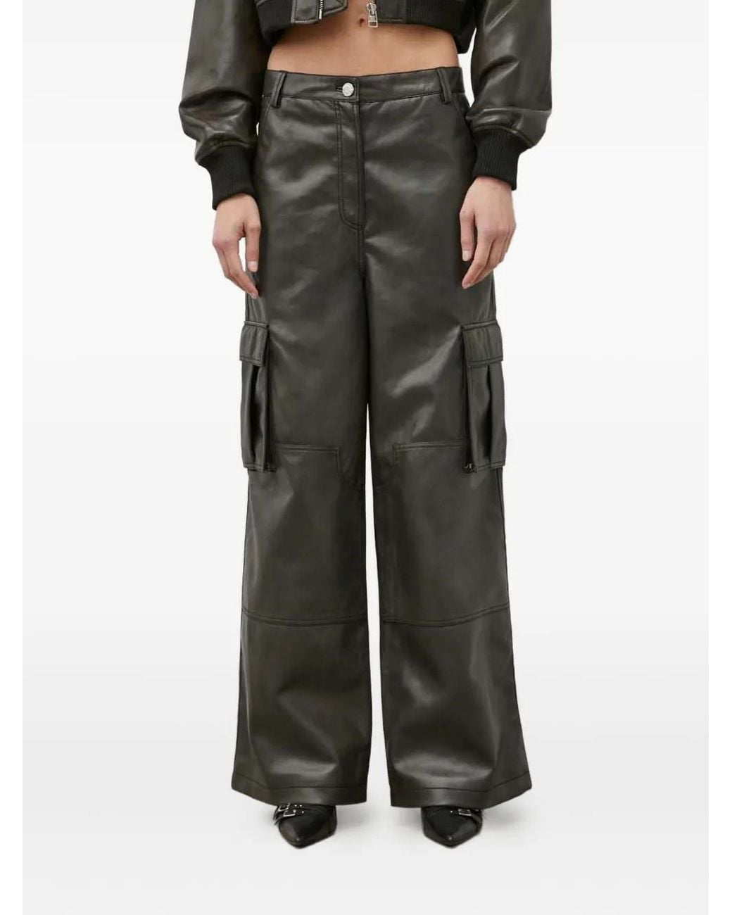 Day Birger et Mikkelsen Black Cargo Pocket Trousers