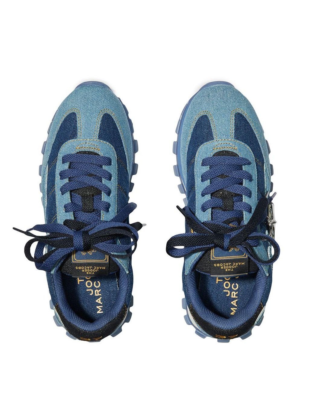 MARC JACOBS スニーカー The Denim Jogger Marc Jacobs Blue 'The Denim Jogger' Sneakers Marc Jacobs