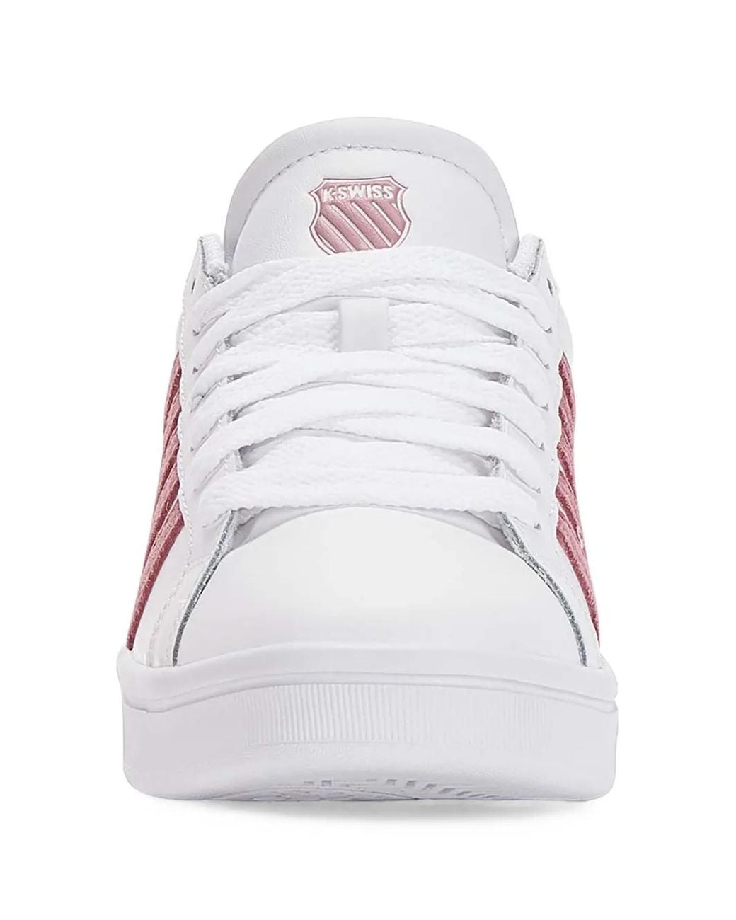 K-swiss Pink Stripe-Detail Sneakers
