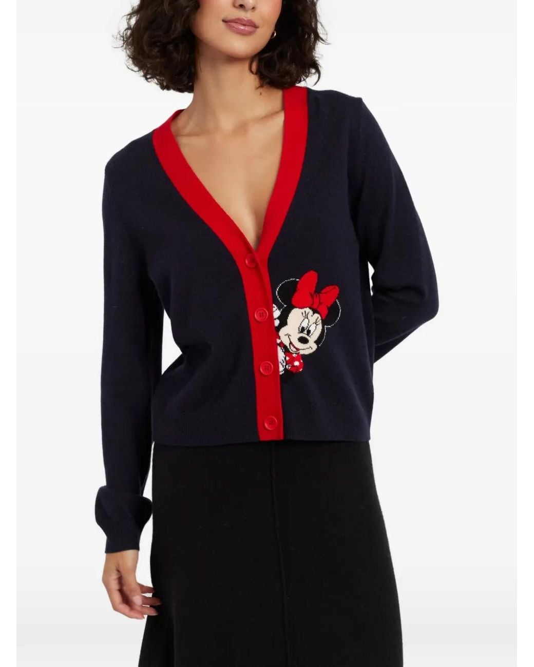 Chinti & Parker Blue Minnie Peek Pocket Cardigan