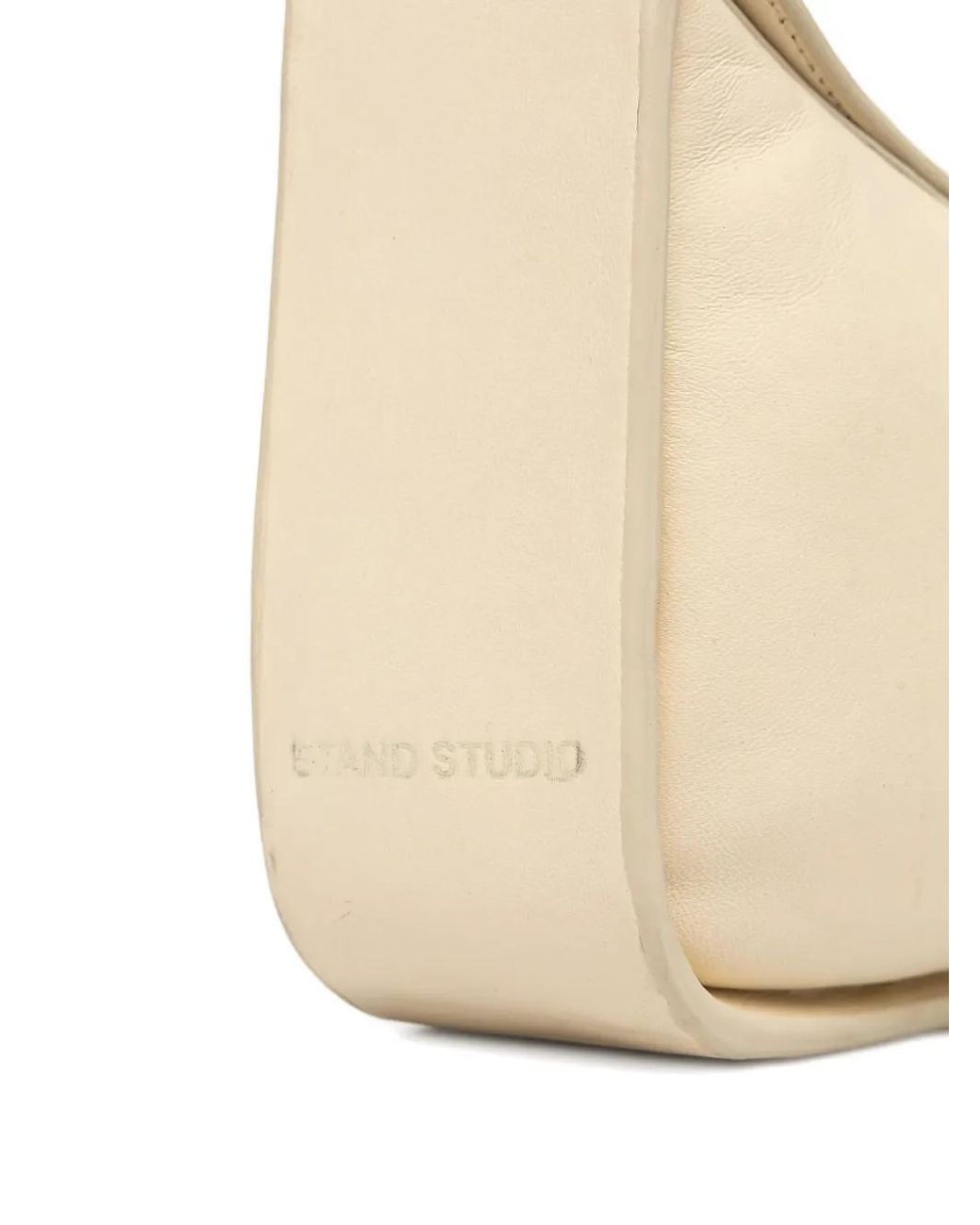 Stand Studio Natural Dakota Logo-Detail Shoulder Bag