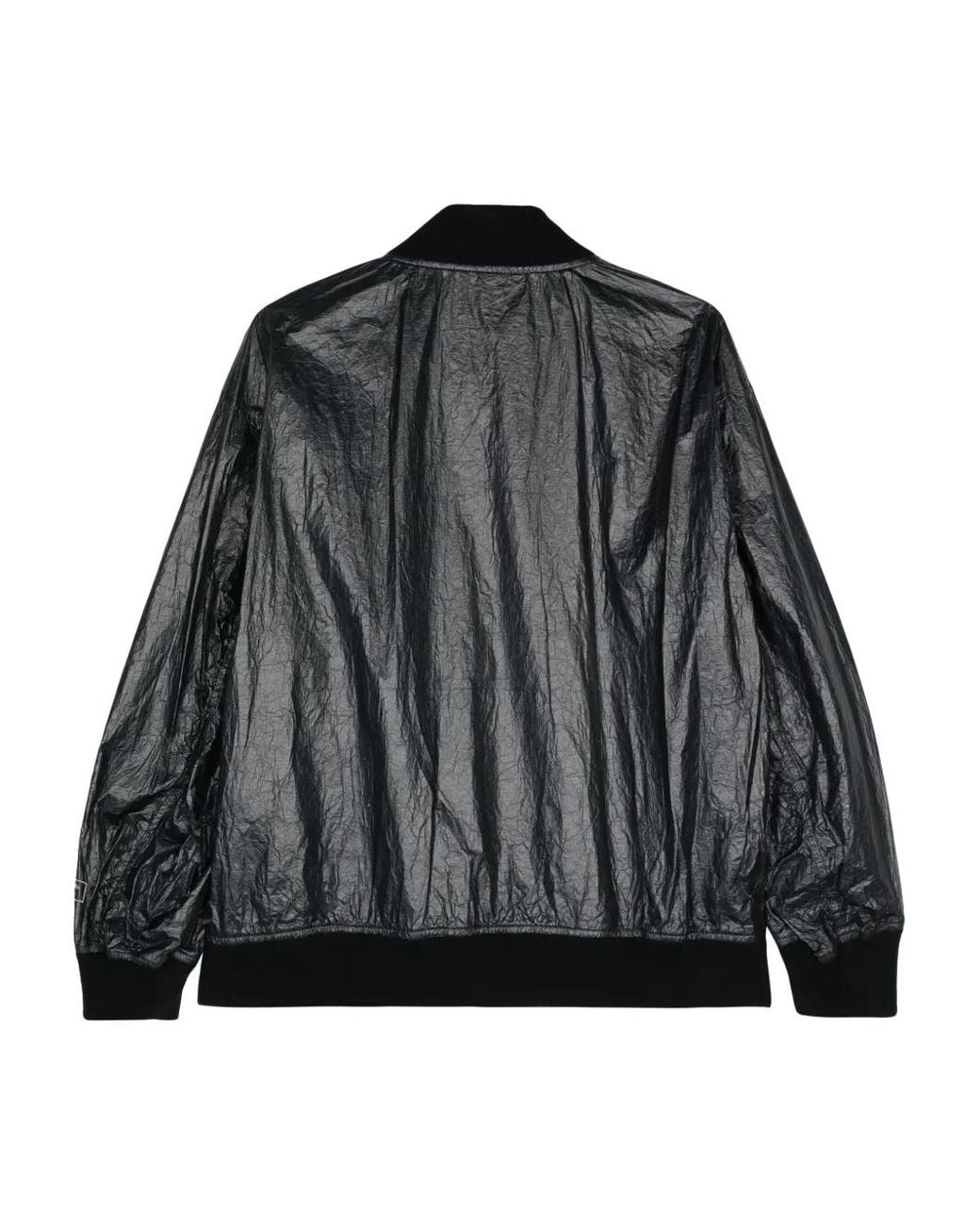 Undercover Black Graphic-Print Bomber Jacket for men