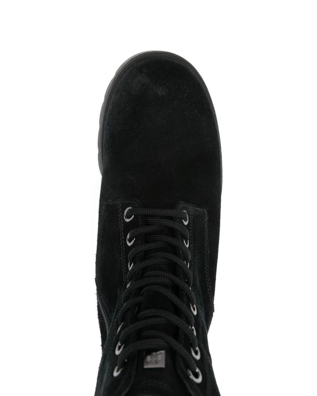 Högl Black Harvest Lace-Up Chunky-Sole Combat Boots