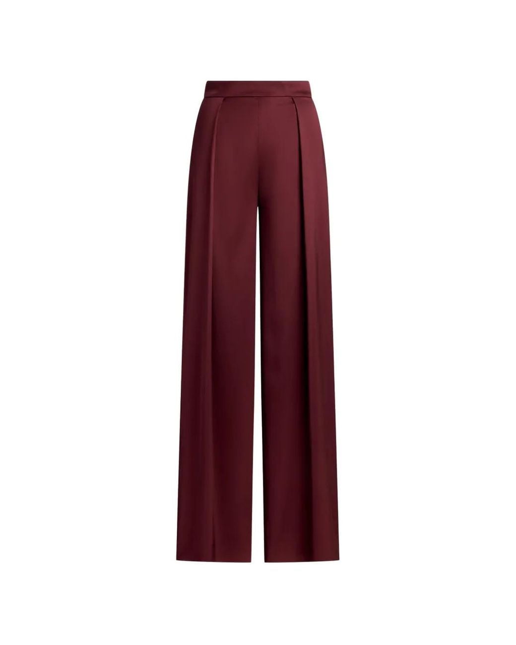 Ralph Lauren Purple Pleated Palazzo Trousers