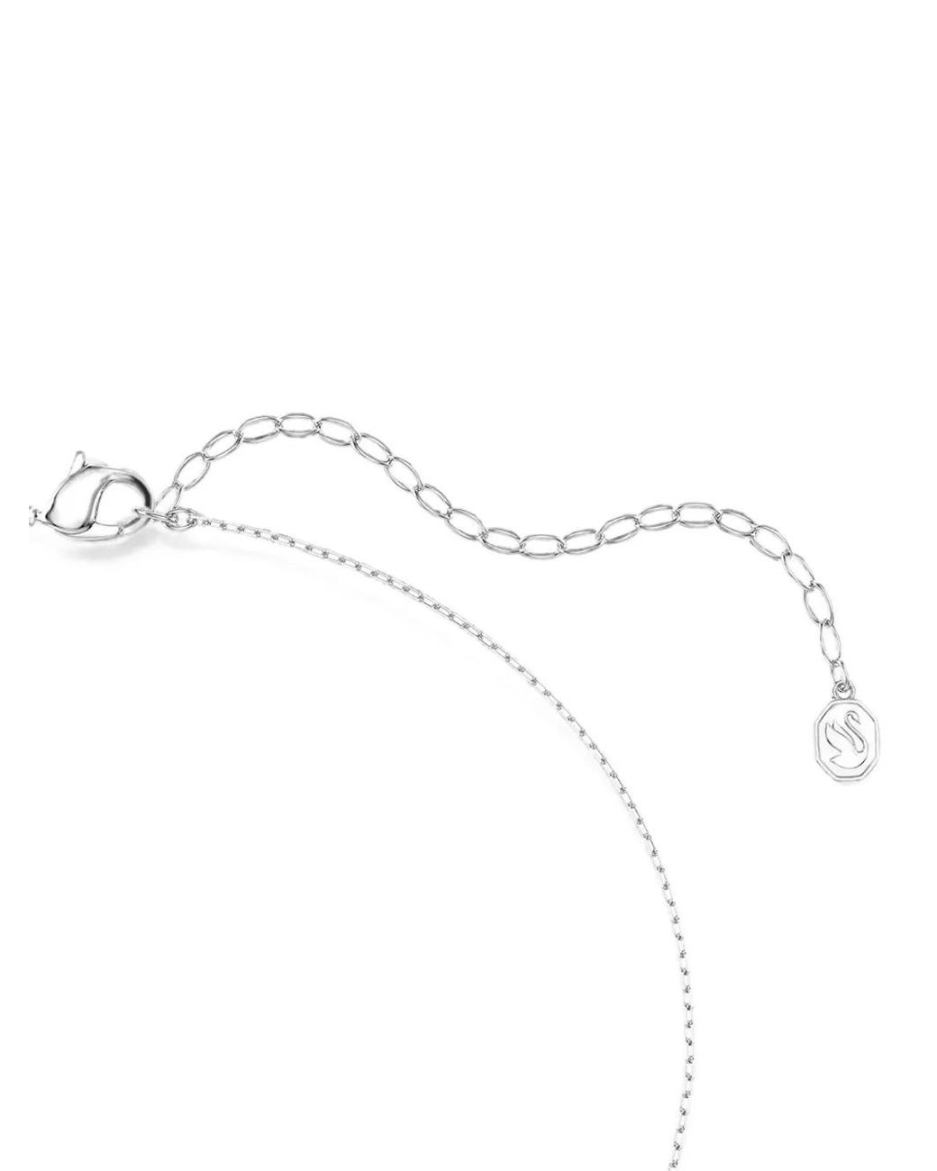 Swarovski White Vienna Feather-Motif Crystal-Embellished Necklace