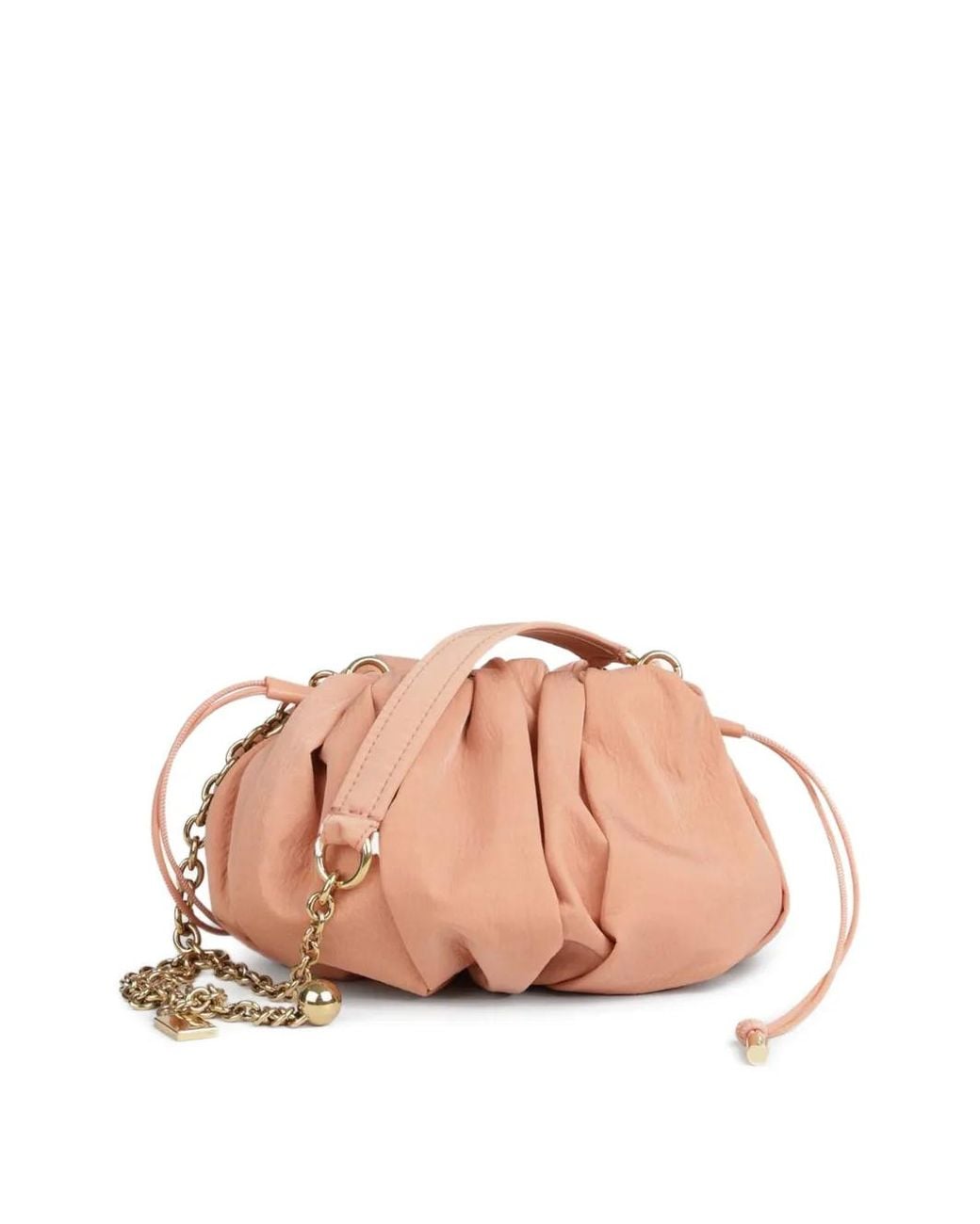 Chloé Pink Plissé Shoulder Bag