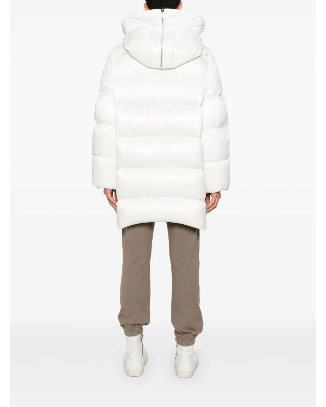Cappotto Cyclopic di Moncler in White