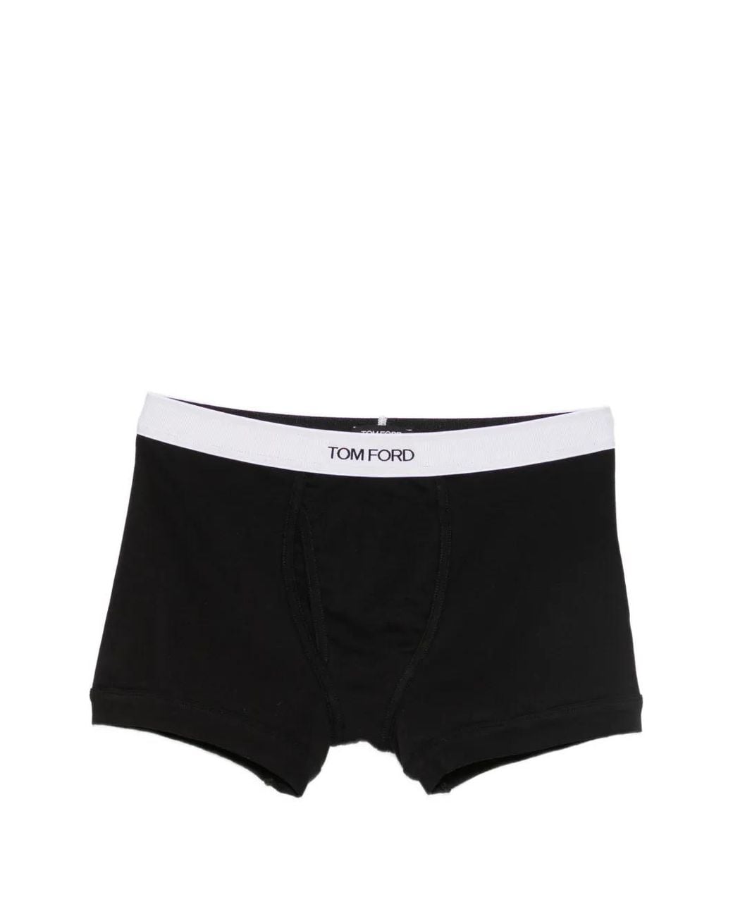 Tom Ford Black Boxer À Taille À Logo for men