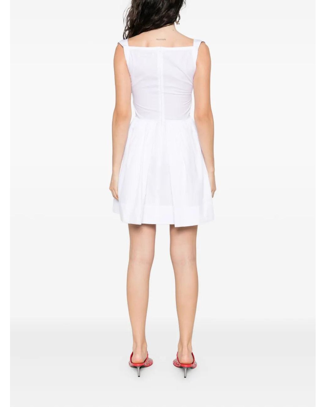 Vivienne Westwood White Sunday Mini Dress