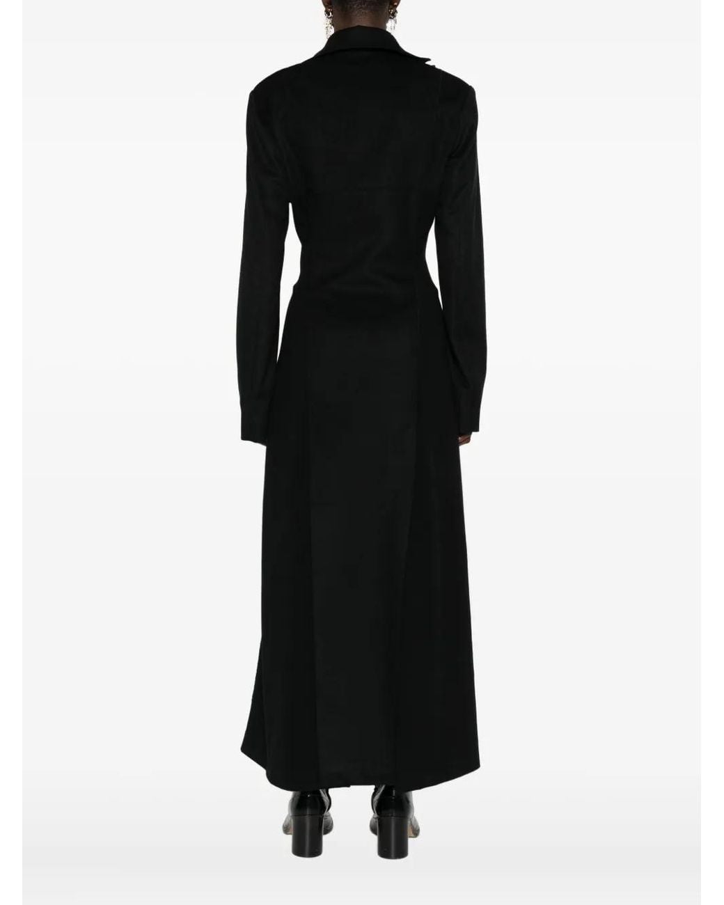 Yehuafan Button-Up Jas in het Black