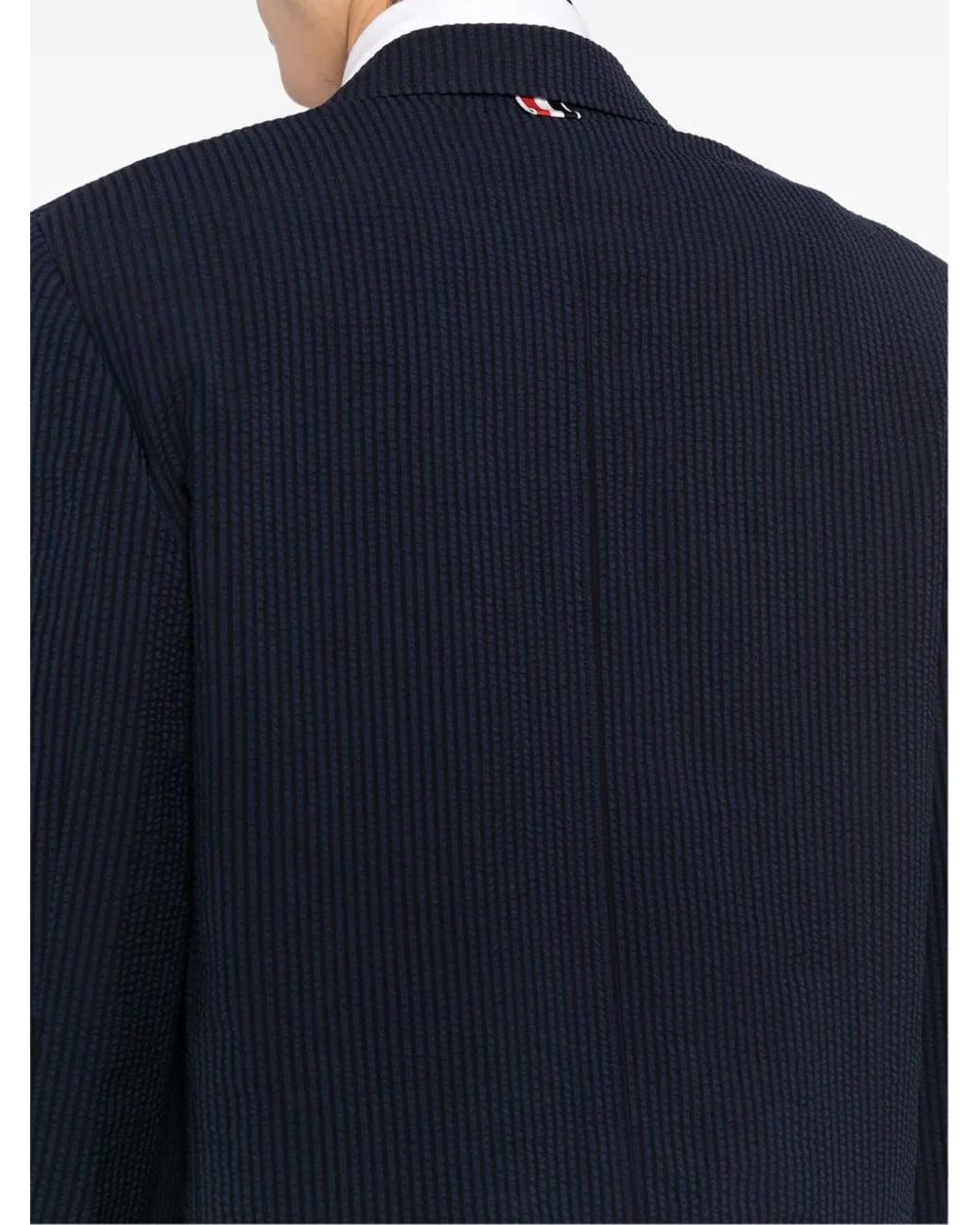 Thom Browne Gestreepte Blazer in het Blue voor heren