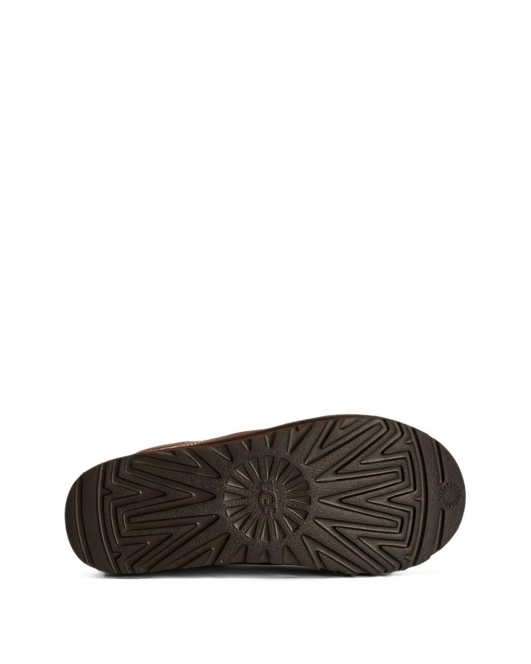 Ugg Brown Tasman Embroidered Slip-On Shoes
