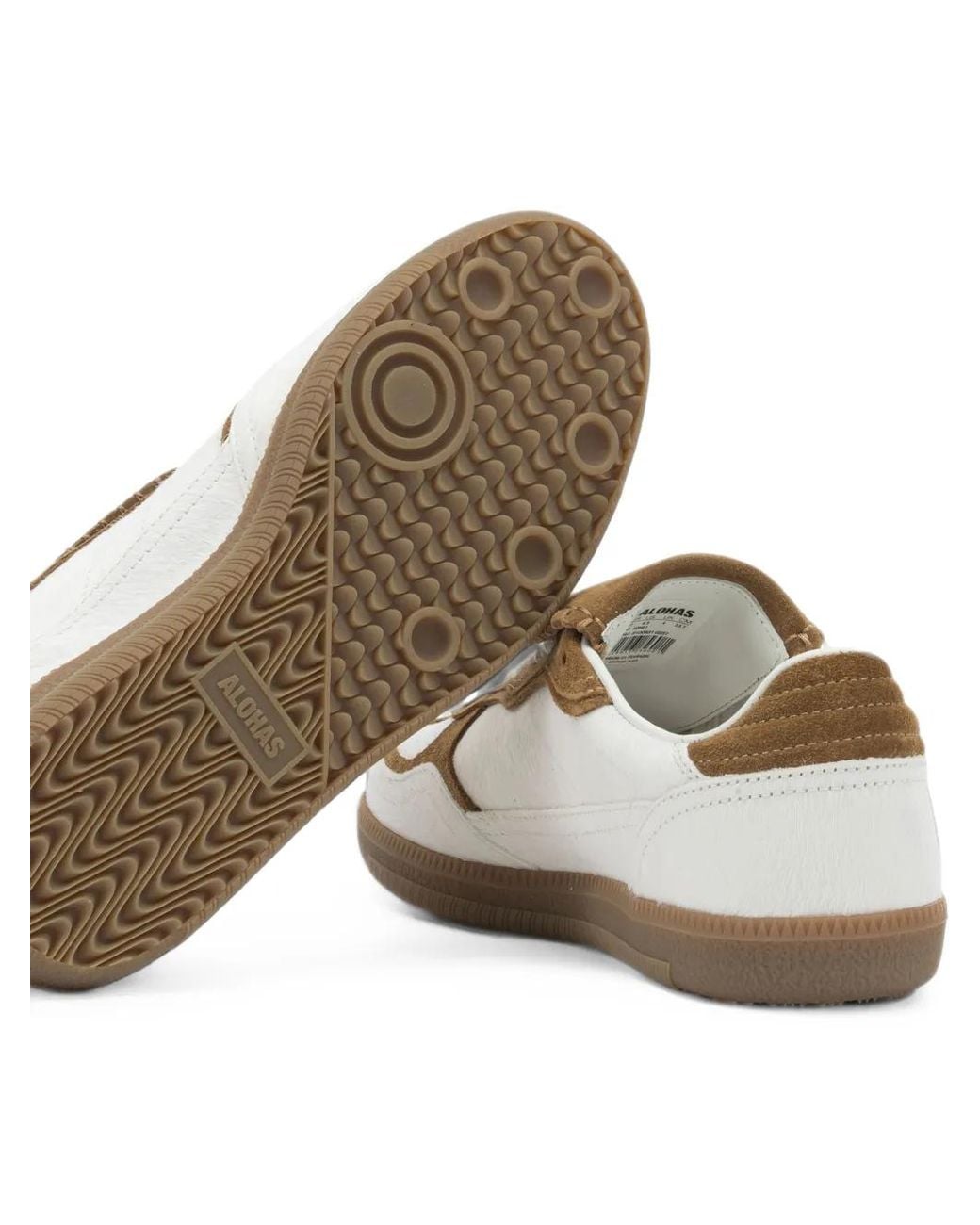 Alohas White Tb 490 Panelled Sneakers
