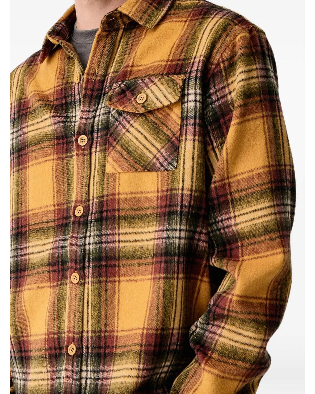 Camicia B999 di Hurley in Orange da Uomo