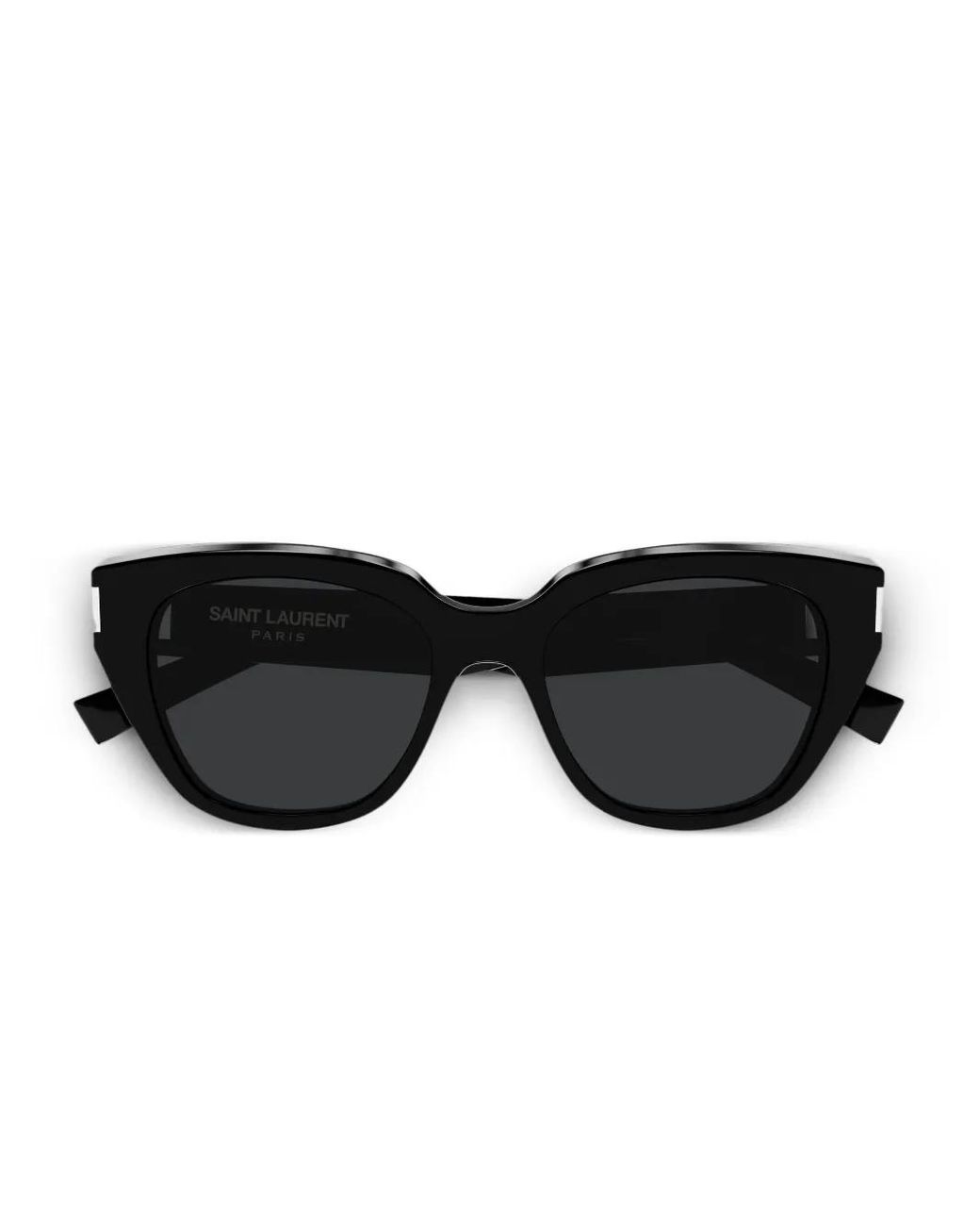 Saint Laurent Black Cat-Eye Frame Sunglasses