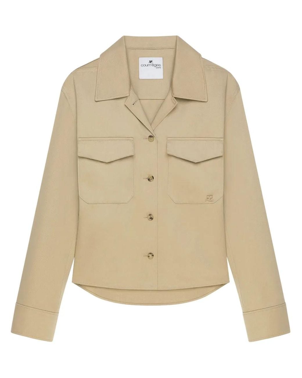 Camicia di Courreges in Natural