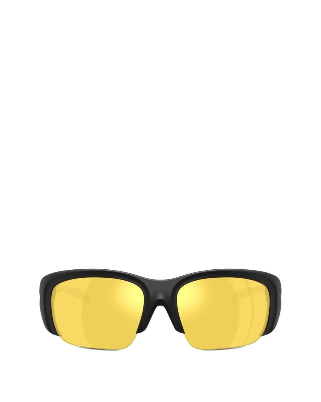 DIESEL Metallic Rectangle-Frame Sunglasses