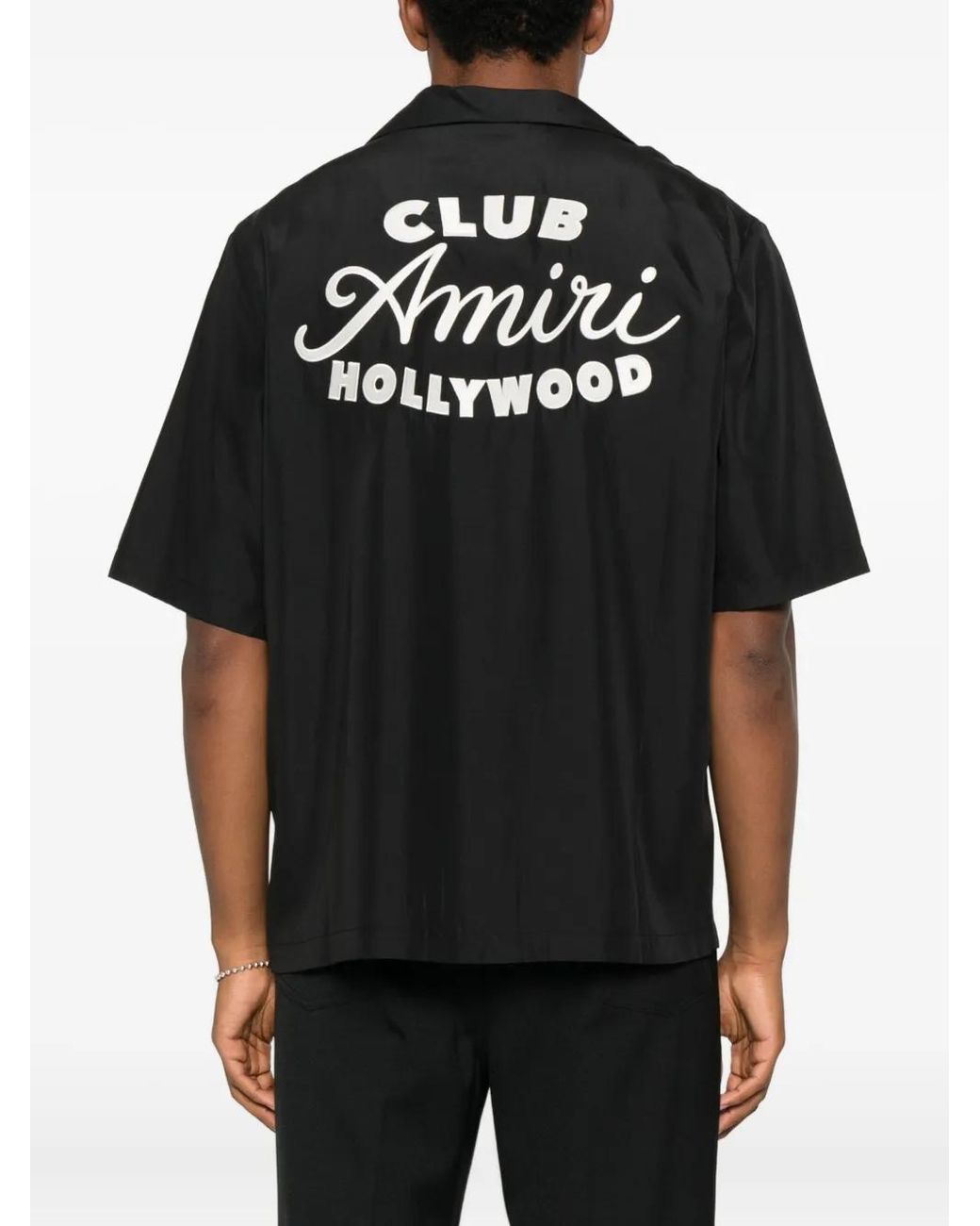 Amiri Club Camp Shirt in Black für Herren