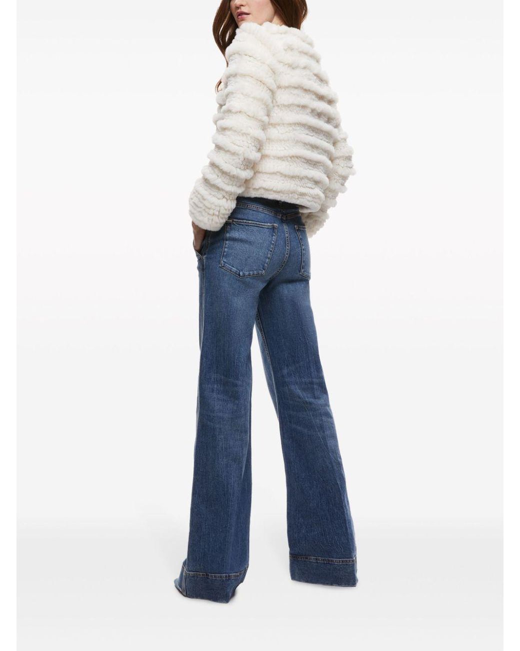 Alice olivia faux fur jacket store