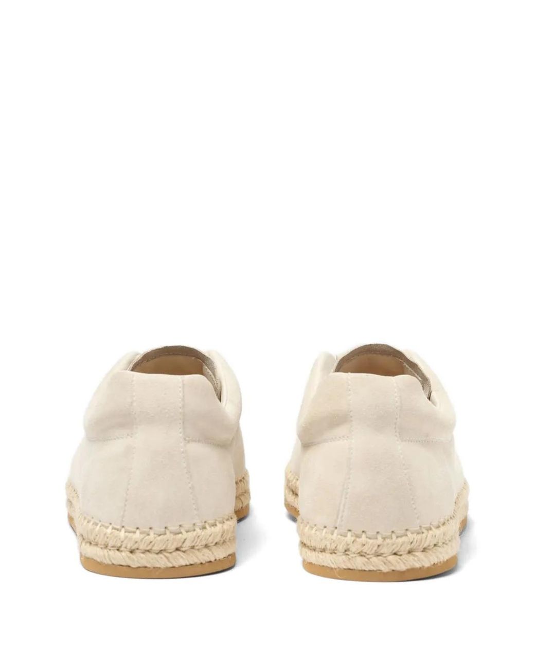 Scarosso White Thiago Suede Espadrilles for men