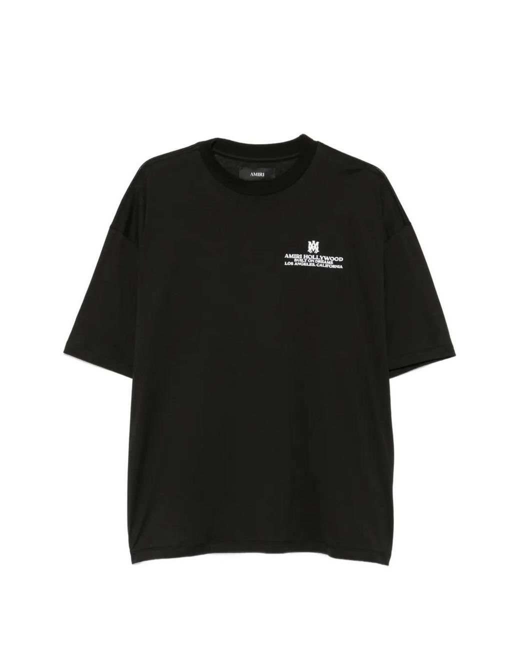Amiri Black T-Shirt With Logo for men