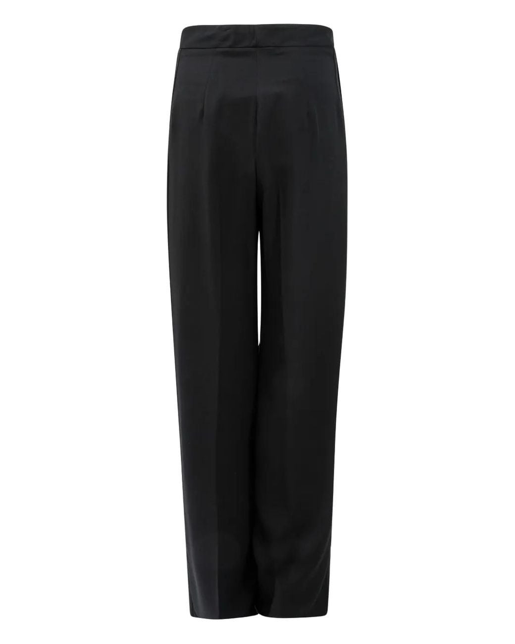 Semler Black Pleated Trousers