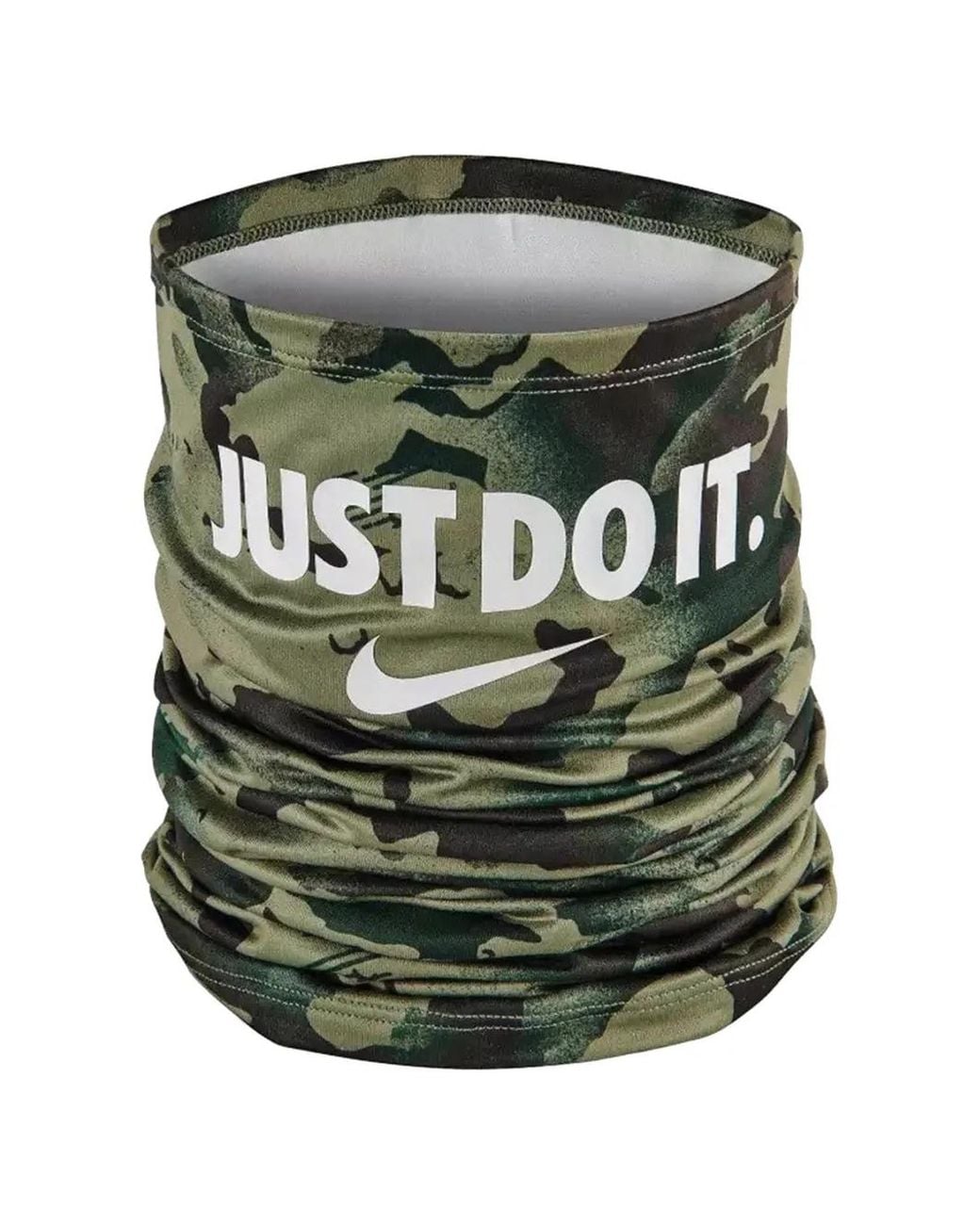 Nike Green Dri-Fit Camo-Graphic Neck Wrap for men