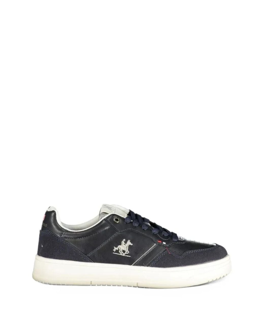 U.S. Grand White Logo-Embroidered Sneakers for men