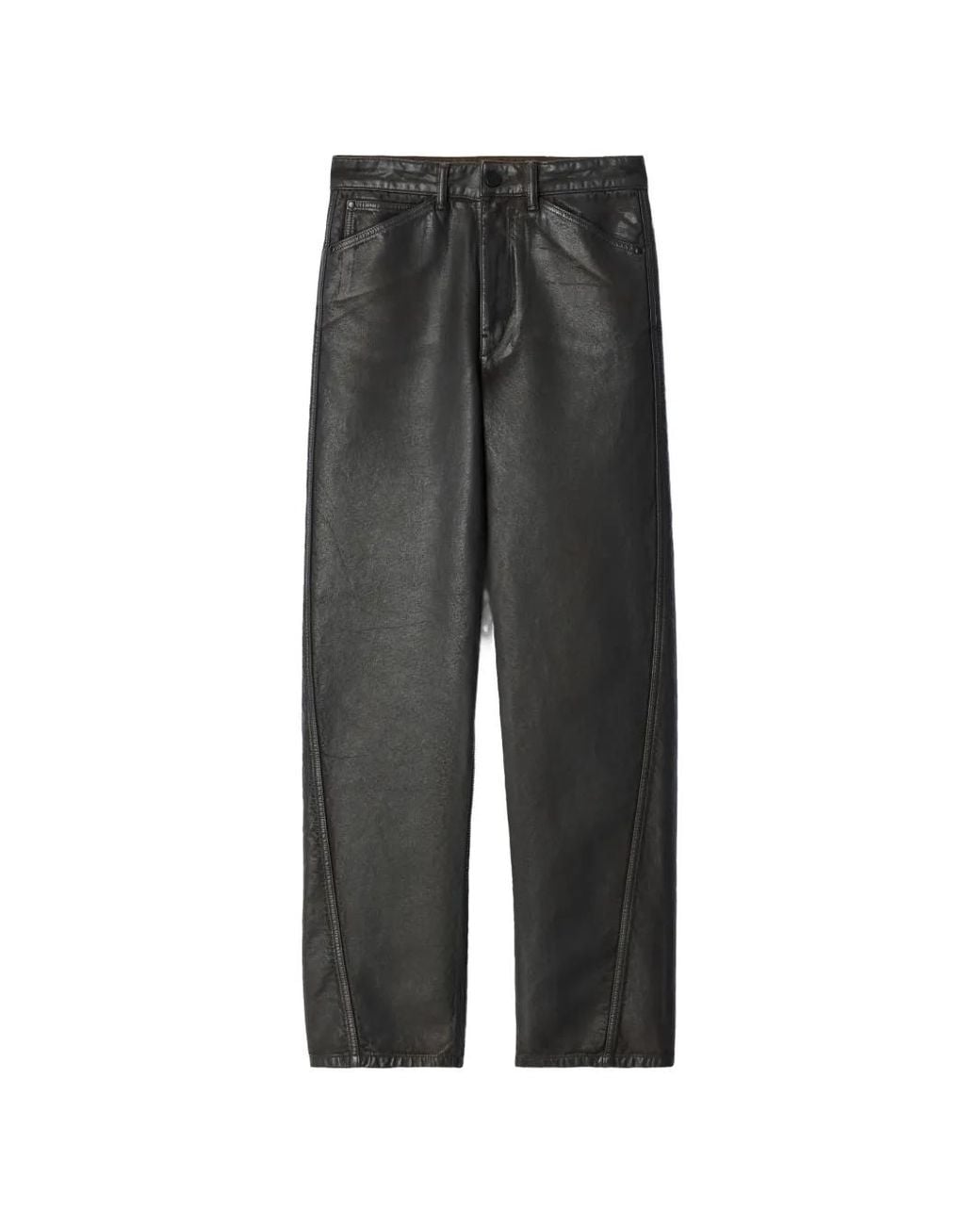 Lemaire Gray Flared Five-Pocket Pants