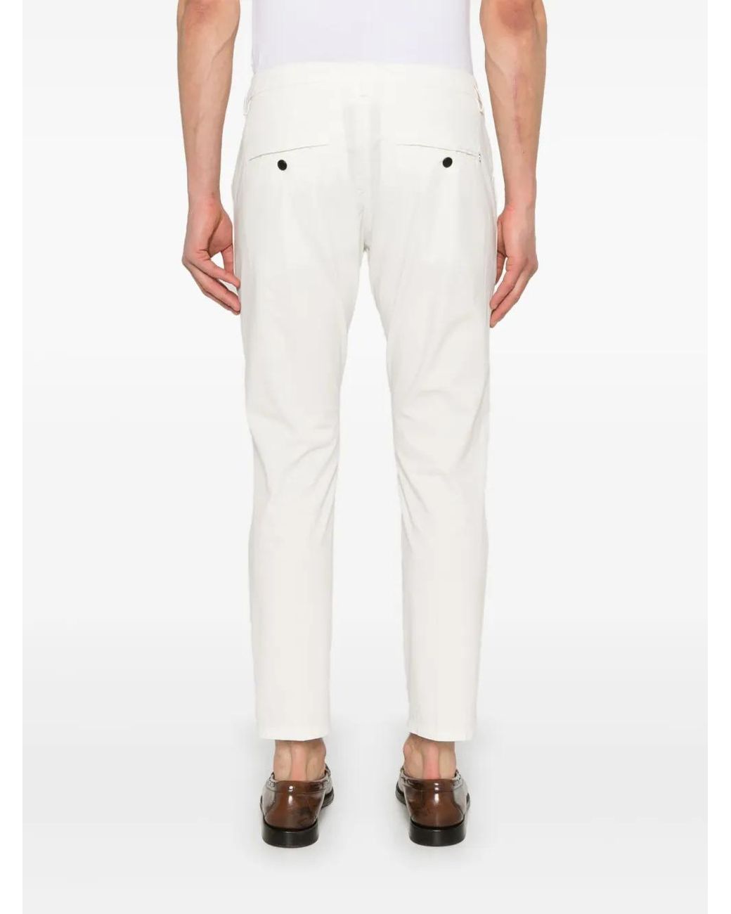 Dondup Alfredo Broek in het White voor heren