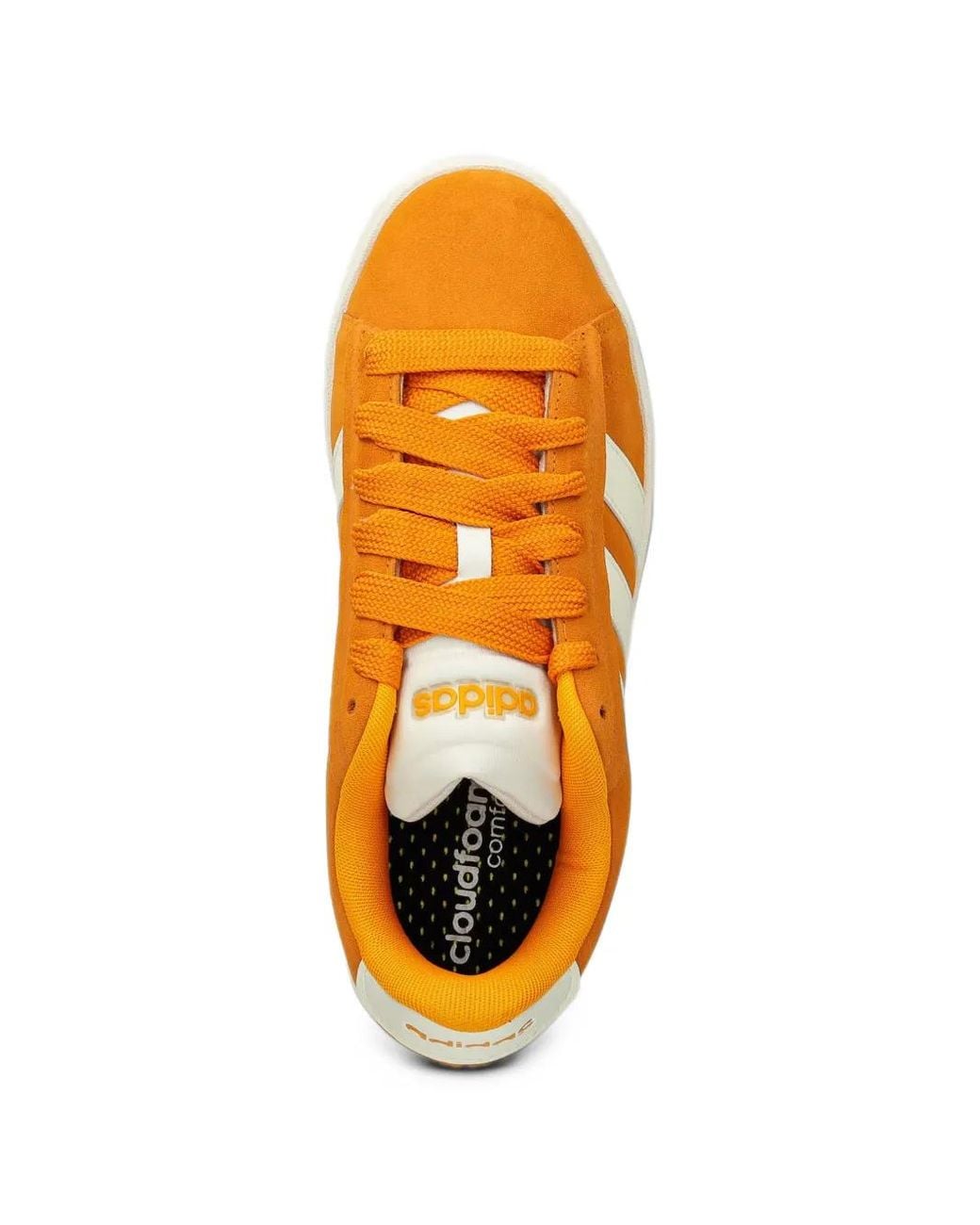 Adidas Orange Grand Court Alpha Shoes for men