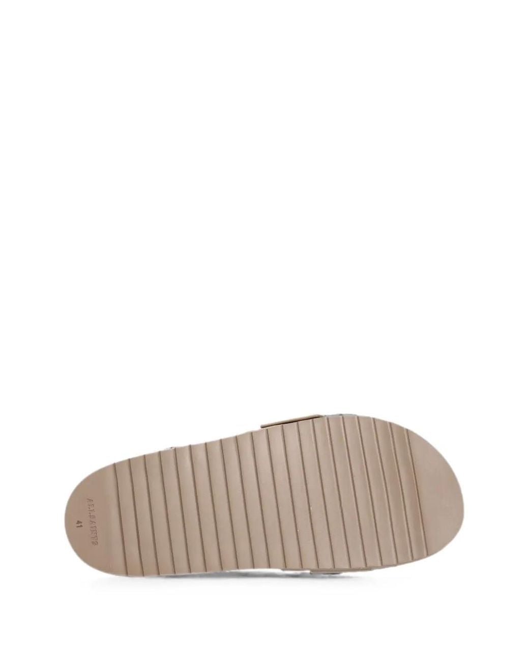 AllSaints White Claquettes Ellie Western À Boucle