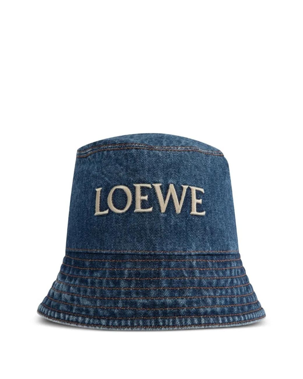 Loewe Blue Denim Bucket Hat