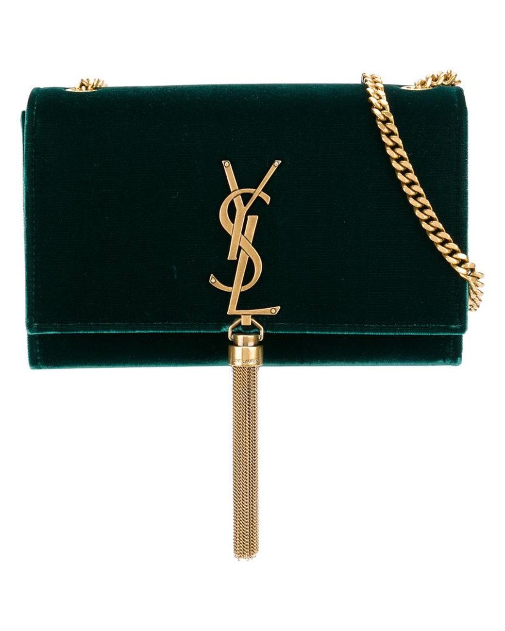 Saint laurent sales bag velvet