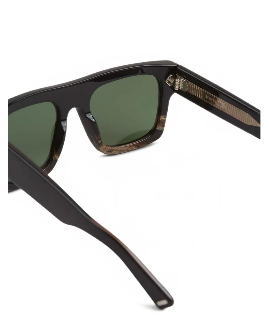 Tom Ford Green Icon Square-Frame Sunglasses for men