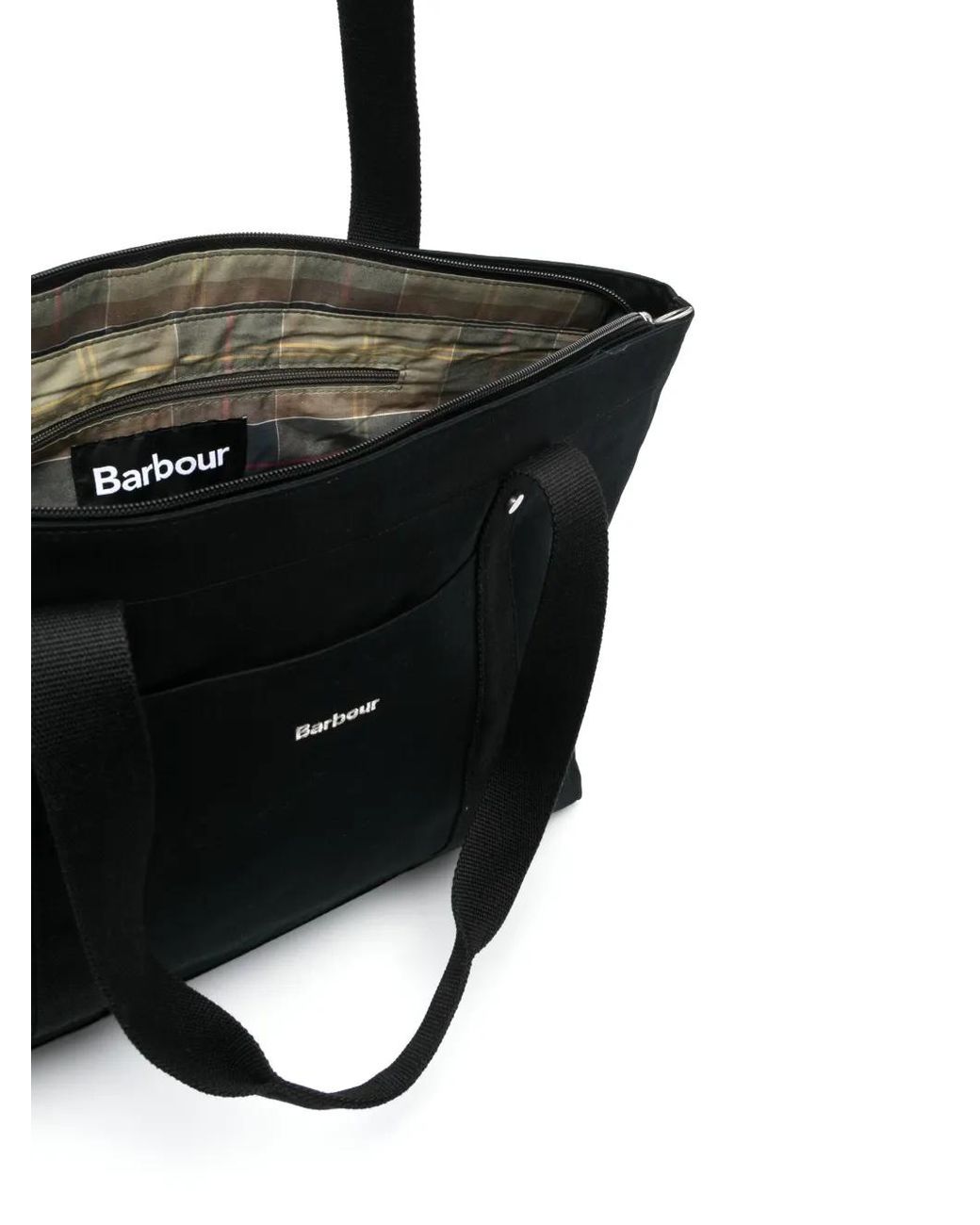Barbour Black Shopper Mit Logo-Schild