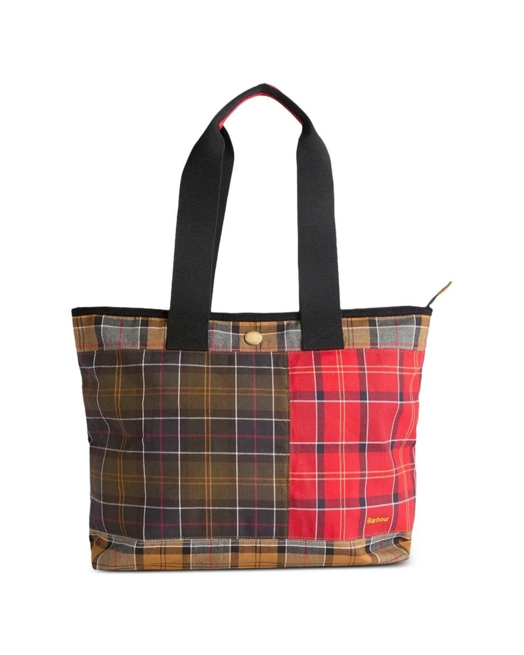 Barbour Red Mya Tote Bag