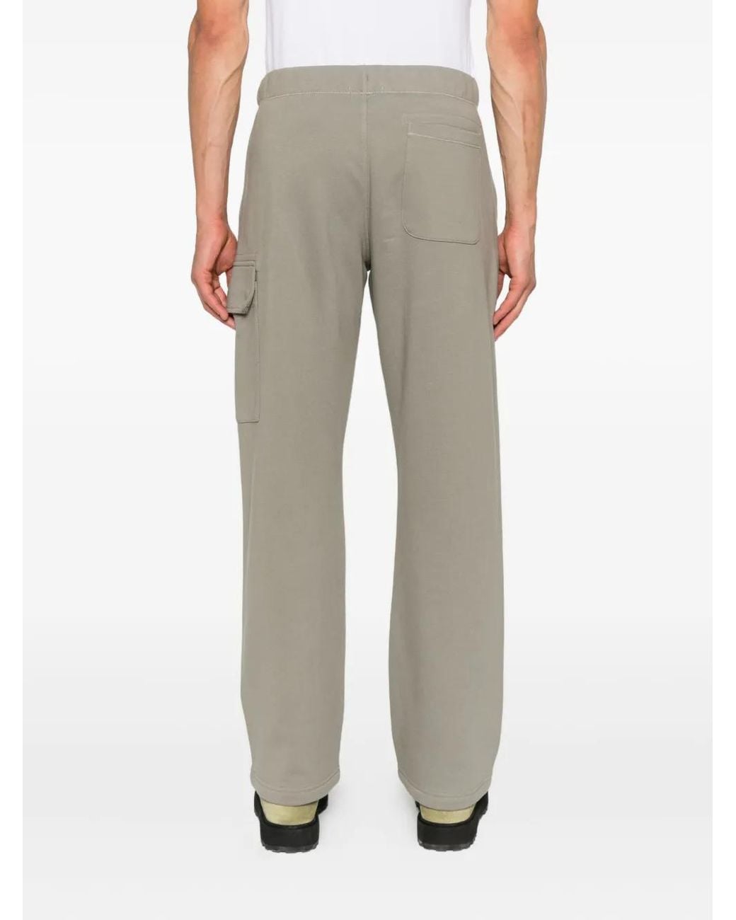 C P Company Gray Pocket-Detail Sweatpants for men