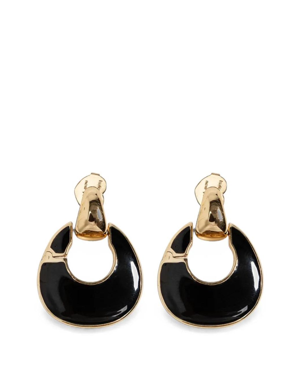 Kate Spade Black Boucles D'Oreilles À Pendentif Ks Duo