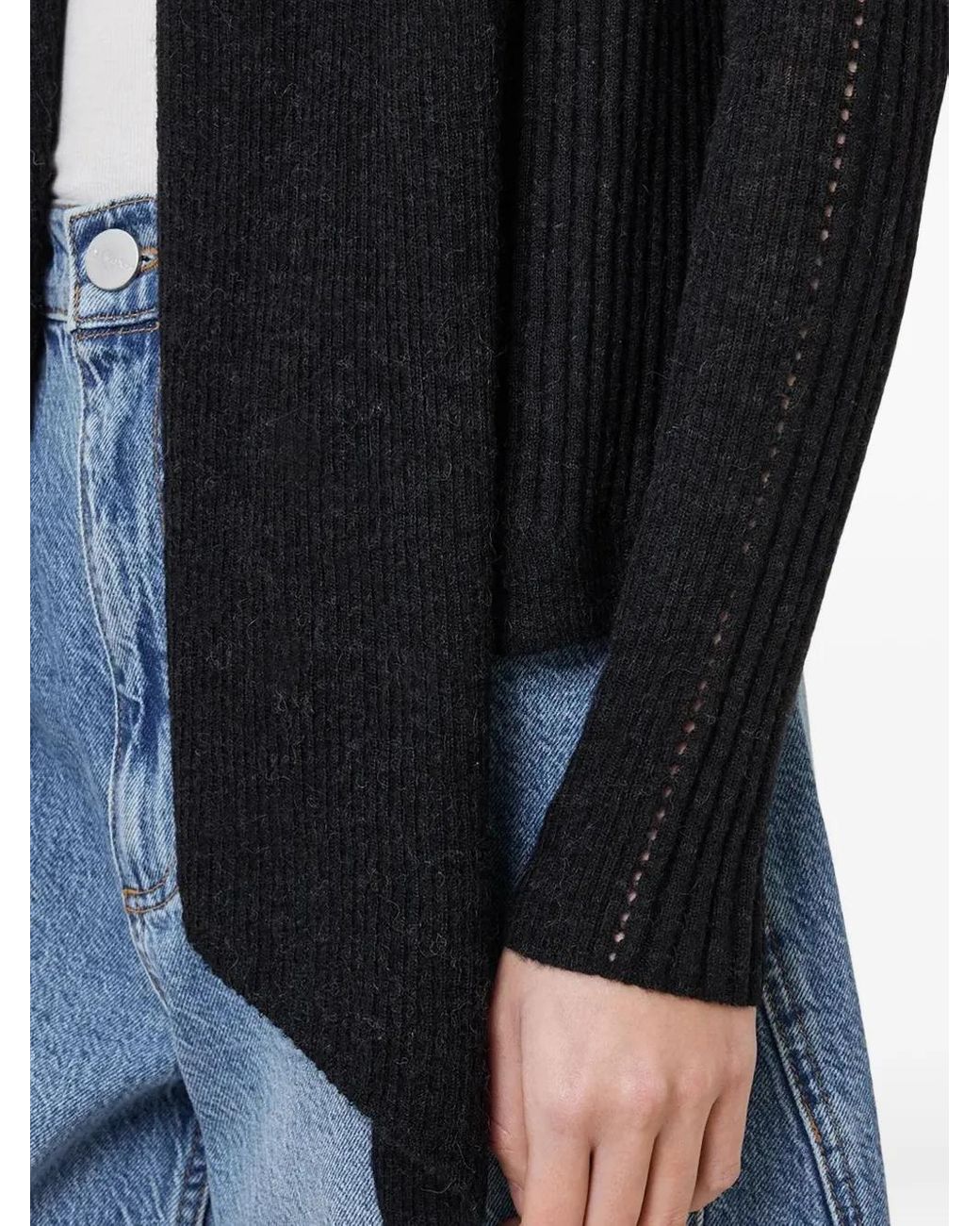 AllSaints Black Harper Cardigan